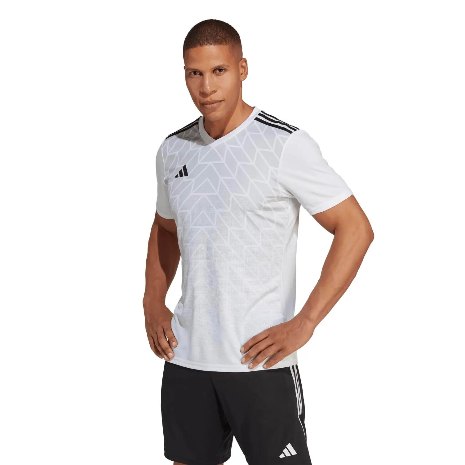 adidas Team Icon 23 maillot de football homme blanc 5/7