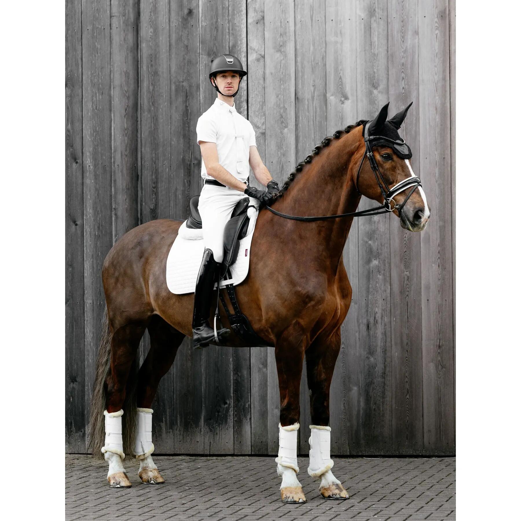 Tapis de dressage pour cheval LeMieux Suede 3/3