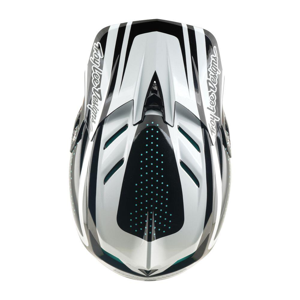 Casque VTT D4 Polyacrylite - The Line - Gris / Blanc 4/6