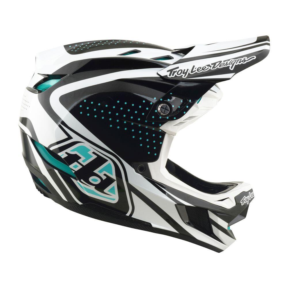 Casque VTT D4 Polyacrylite - The Line - Gris / Blanc 5/6