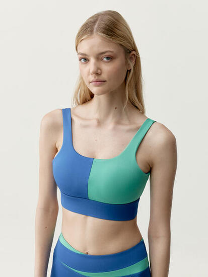 Top sportivo da donna reversibile Kate Sostegno Medio Performance