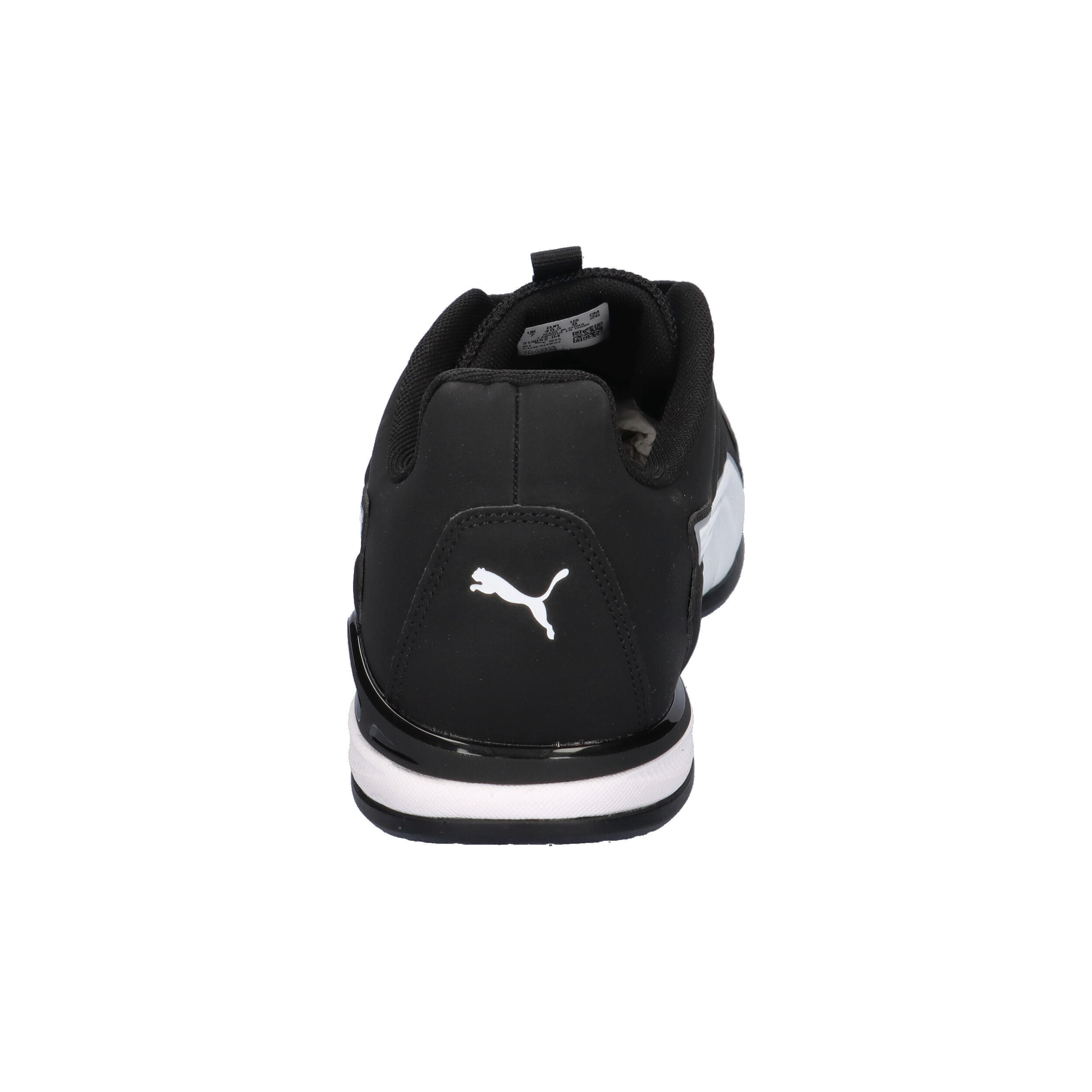 Puma Herren Electro SL Sneaker Turnschuhe 313092 04 Black-White-Puma Silver 13/15
