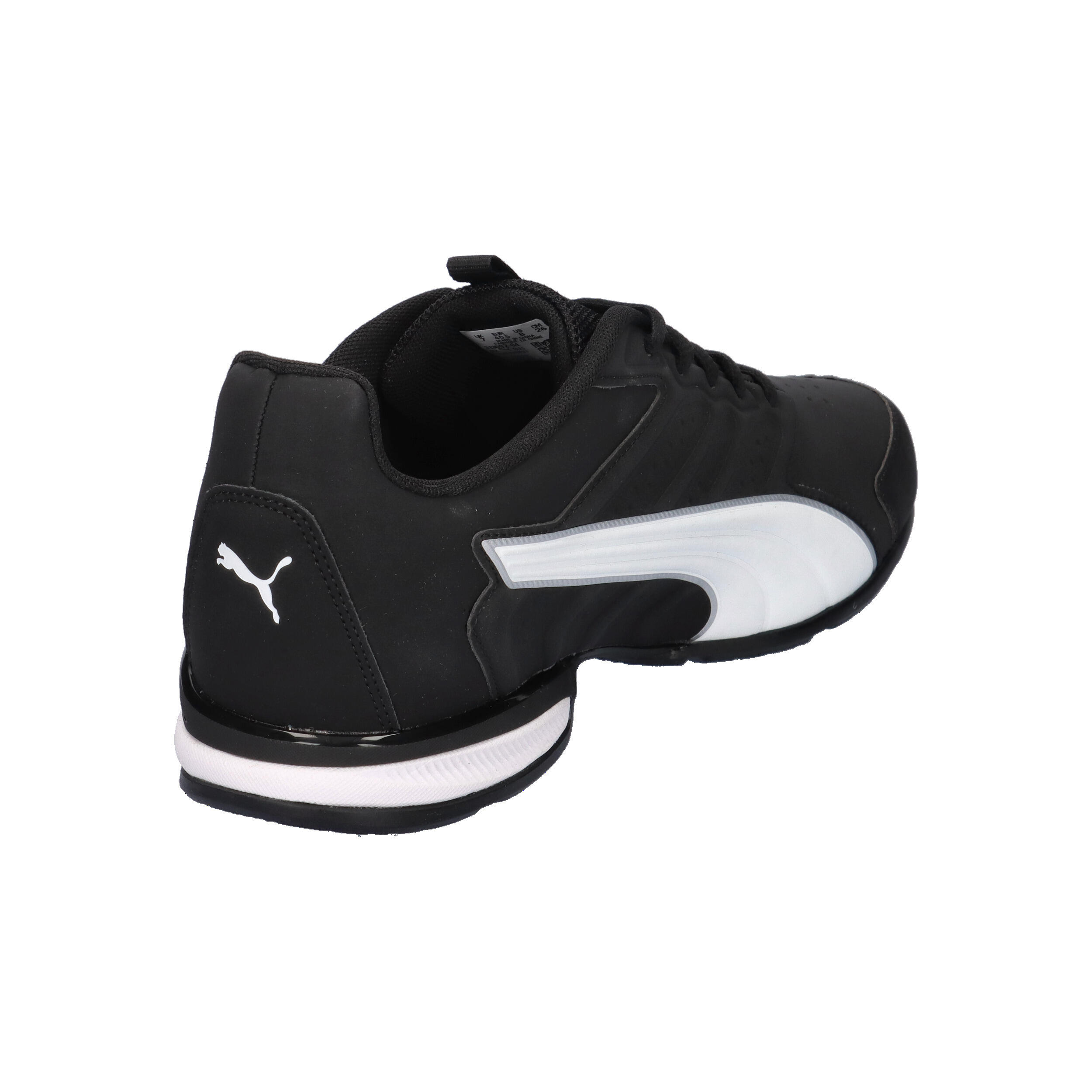Puma Herren Electro SL Sneaker Turnschuhe 313092 04 Black-White-Puma Silver 14/15