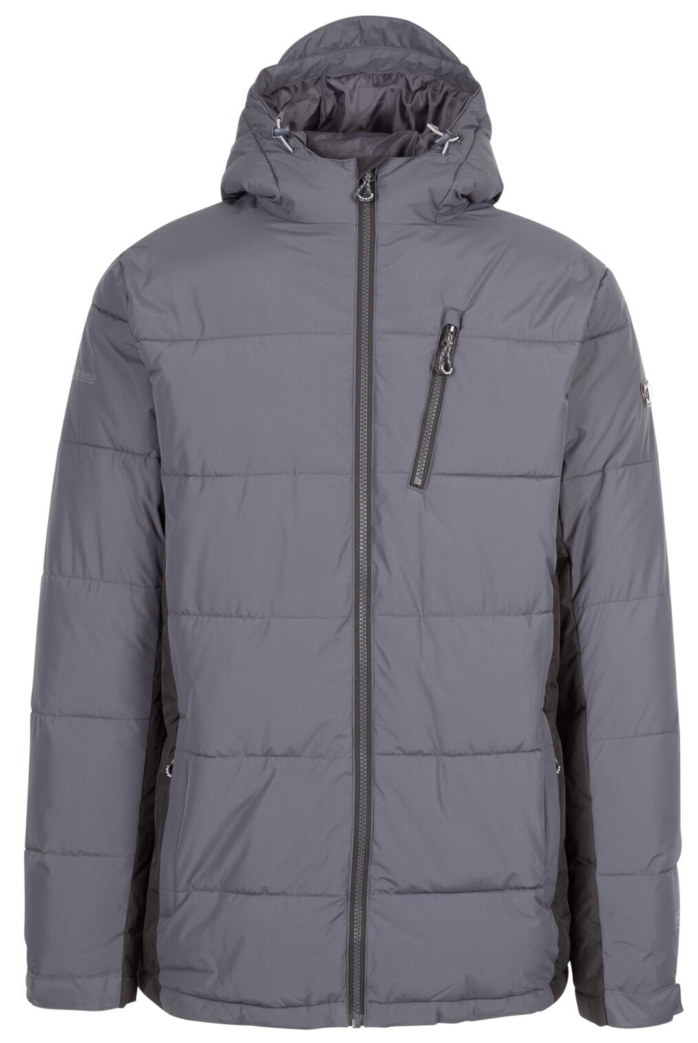 Veste matelassée avec capuche - Gris foncé 1/1