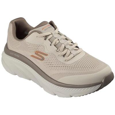 Sneakers skechers d'lux walker 3.0 - bravik, beige, mannen