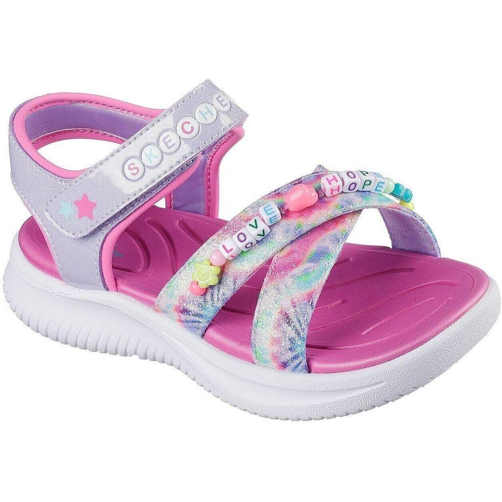 Сандали Skechers Jumpsters Sandal - Tie Dye Bf, Лилав, Деца