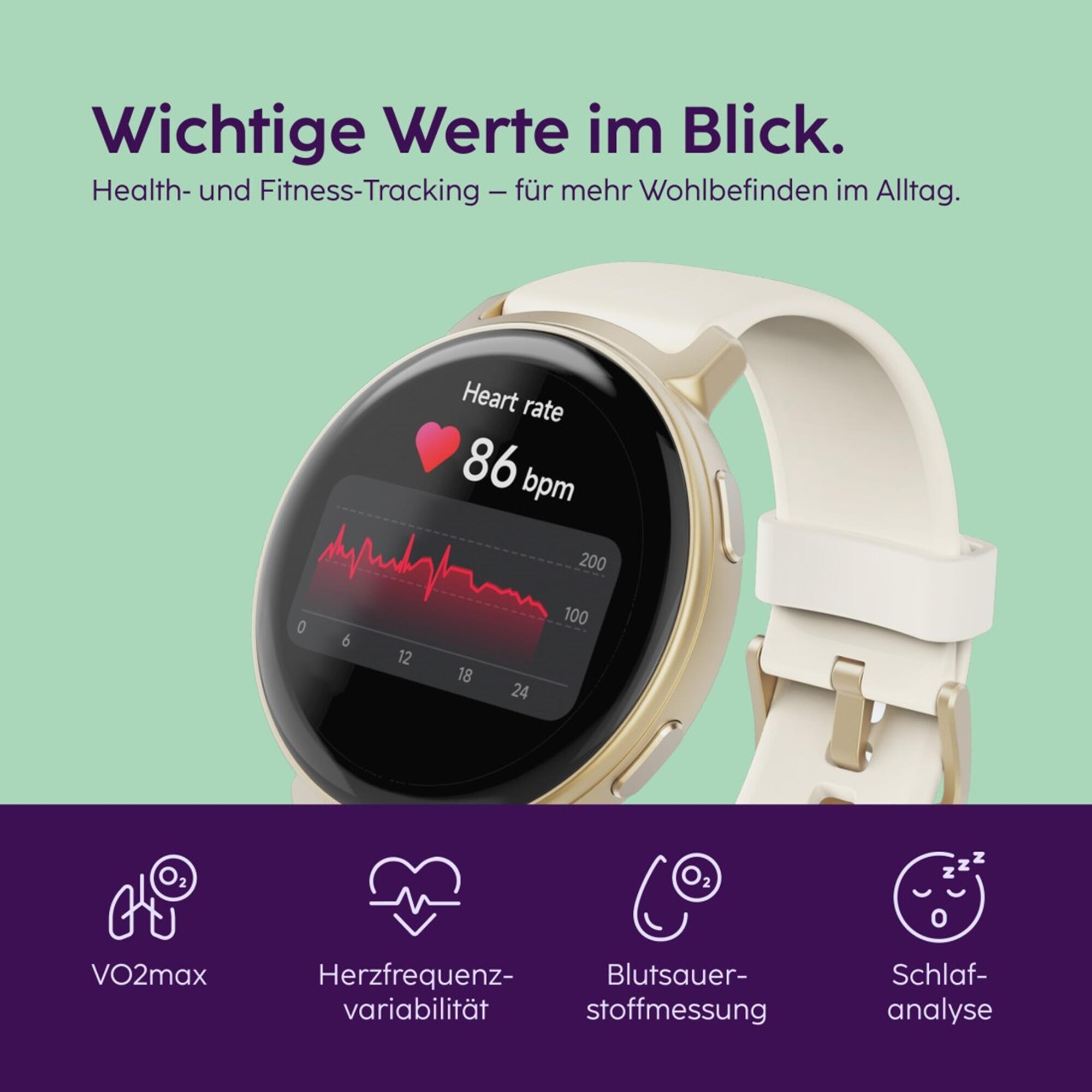 HAMA Smartwatch Arion, mit Telefonfunktion, gold 4/7