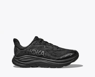 SCARPE RUNNING CAMMINATA HOKA CLIFTON 10 GS COLORE NERO BLACK