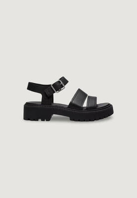 Sportschoenen stst backstrap sandal dames zwart