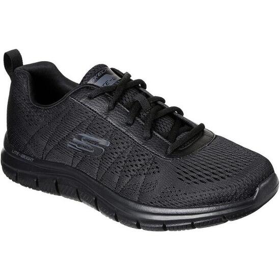 Zapatillas Niño Skechers Trackmoulton Negro