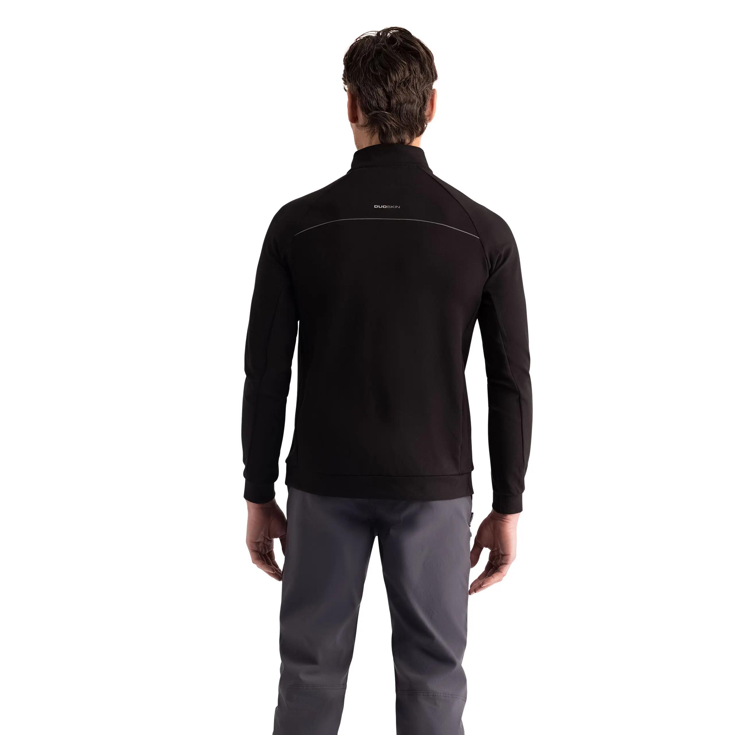 Mens Raglan Sleeve Half Zip Active Top - Zakery 3/5
