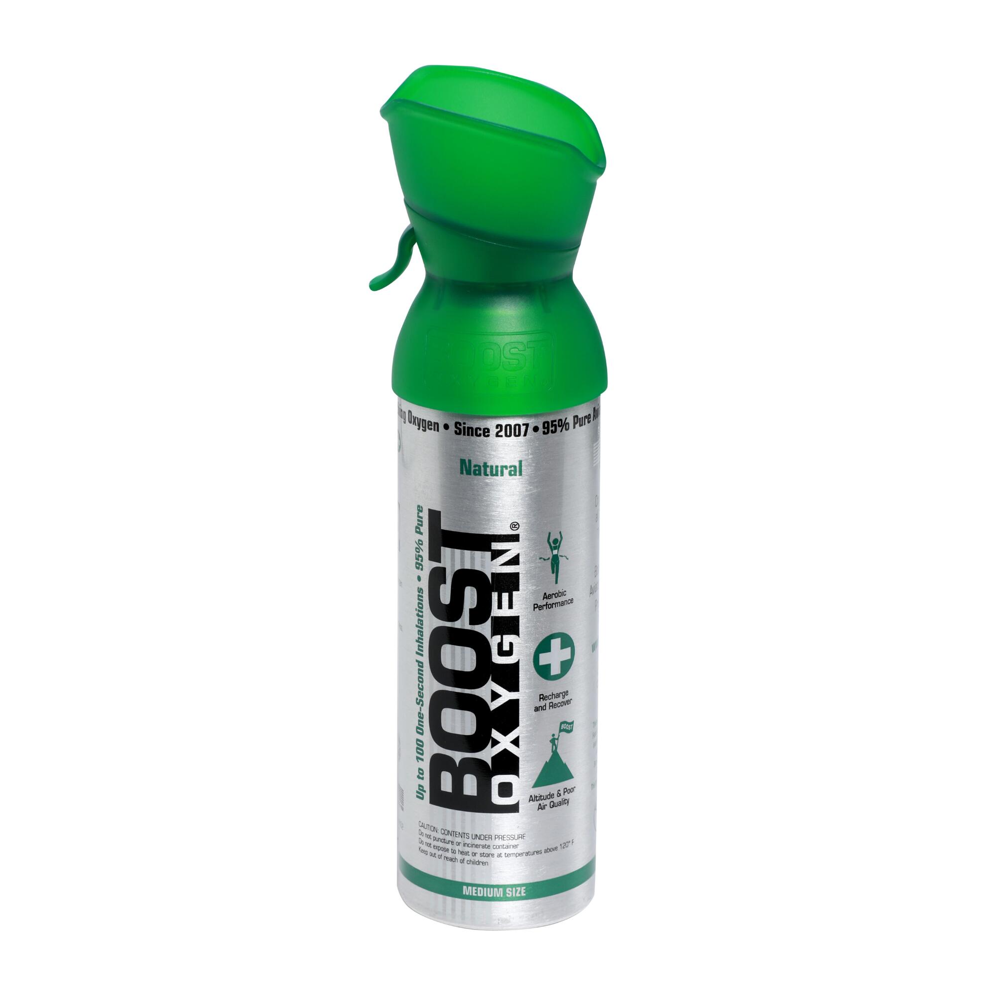BOOST OXYGEN Doplňkový kyslík v plechovce Přírodní, střední, 5L