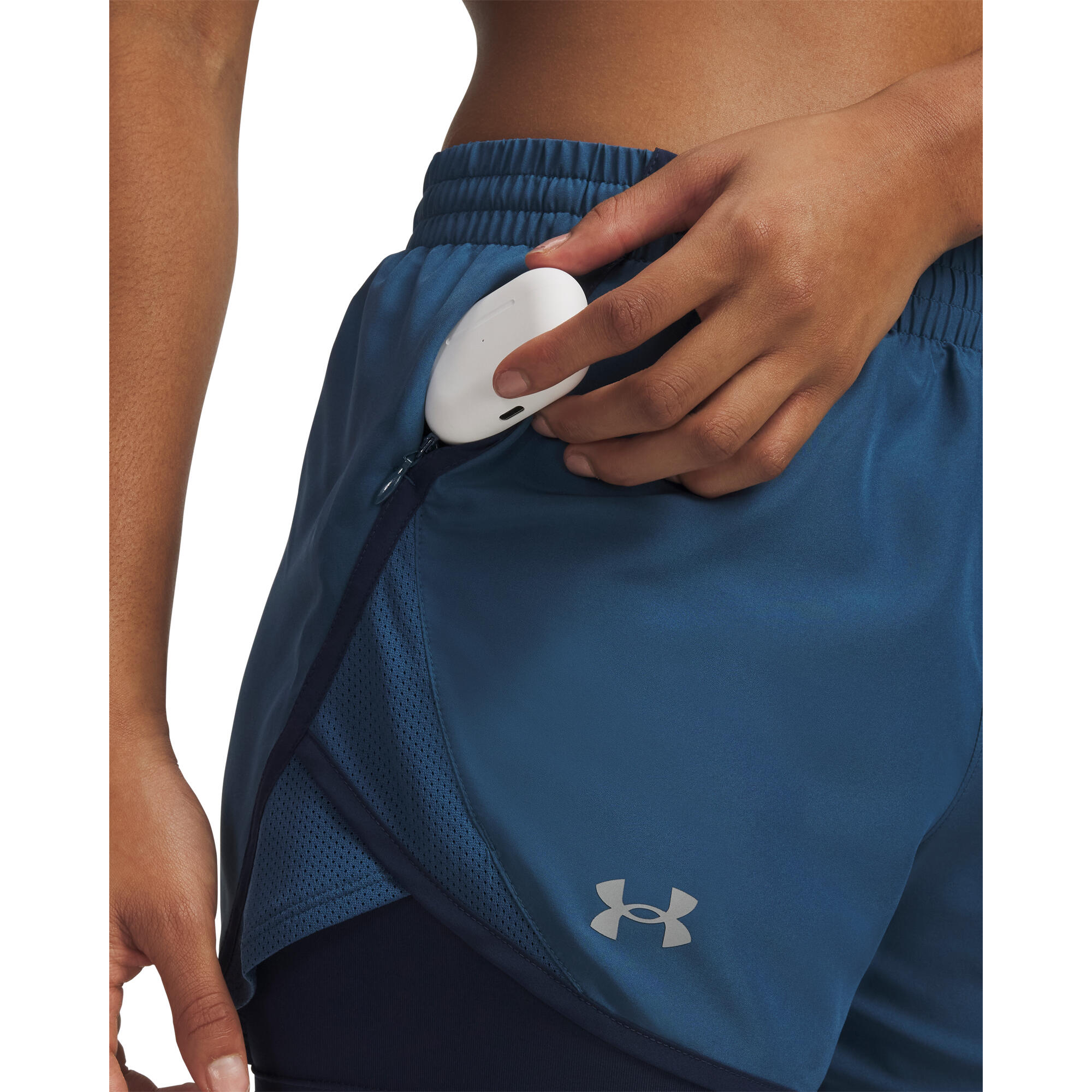 Under Armour Damen Short Fly By 2-in-1 1382440 3/7