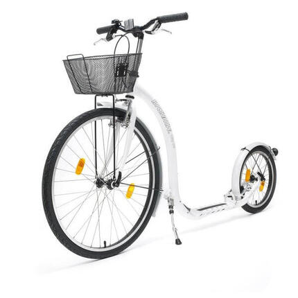 Kickbike City G4 White stedelijke step KB-G4 staal 26"/16