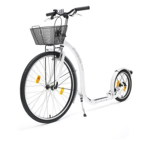 Kickbike City G4 White stedelijke step KB-G4 staal 26"/16