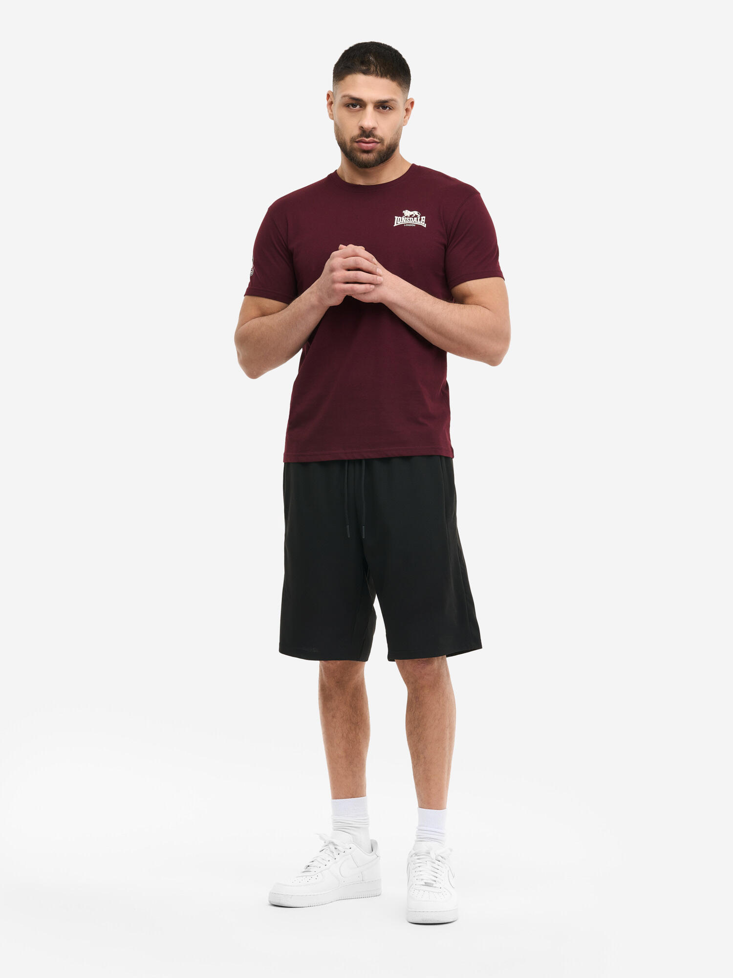 Cotton T-shirt Lonsdale Warlingham 3/6