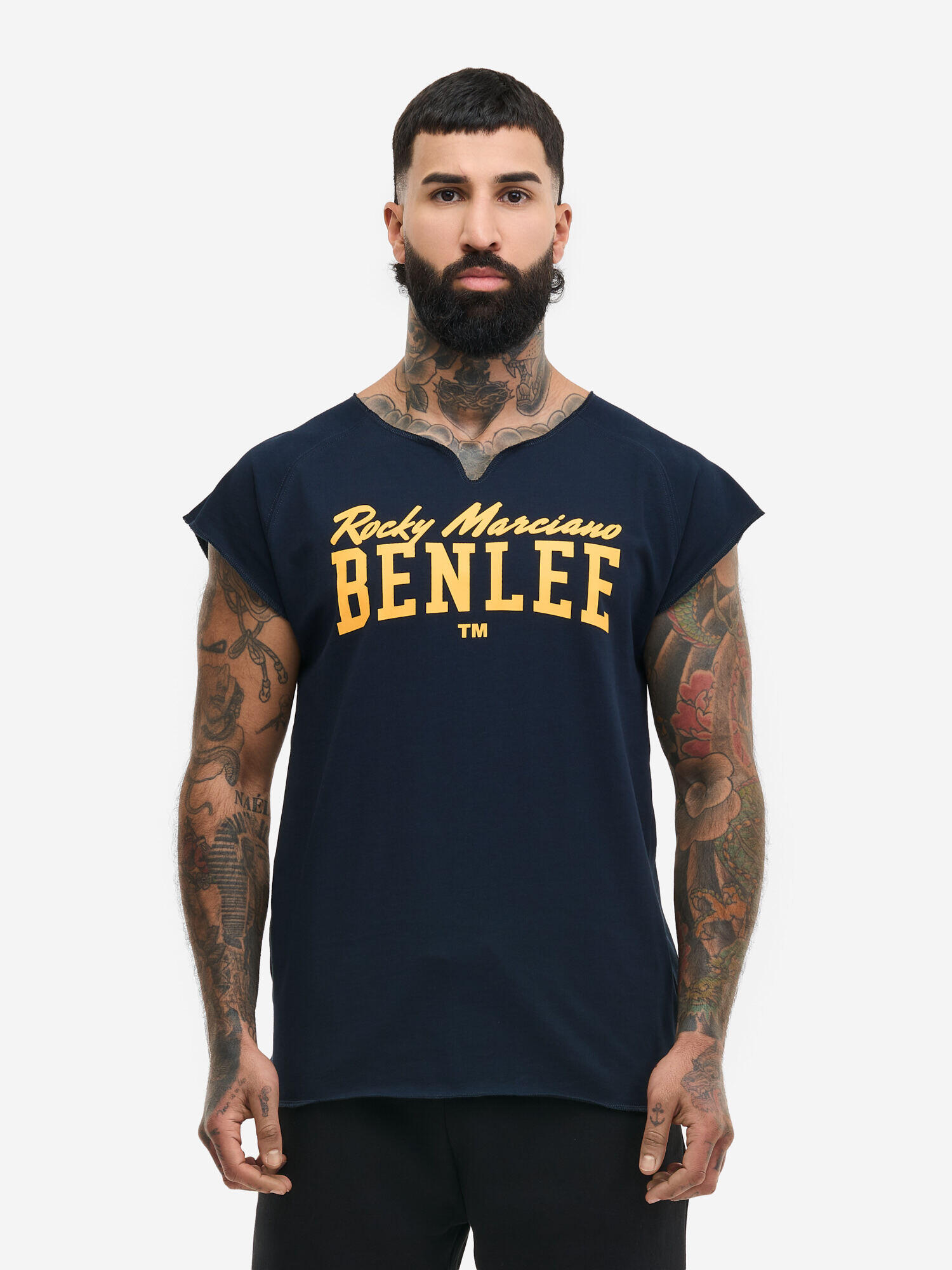 bleu navy / jaune