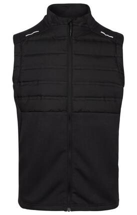 2058 Alsek - Gilet hybride matelassé homme, noir