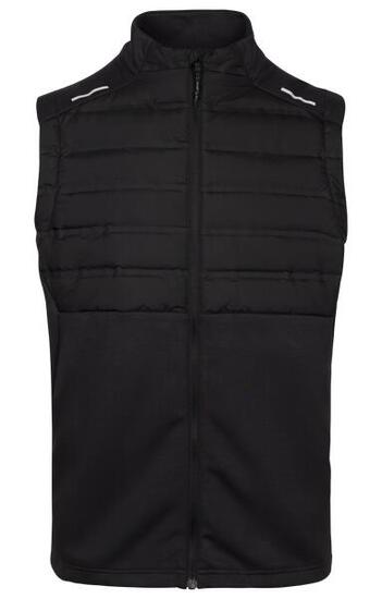 Trespass Alsek - Gilet ibrido da uomo nero.