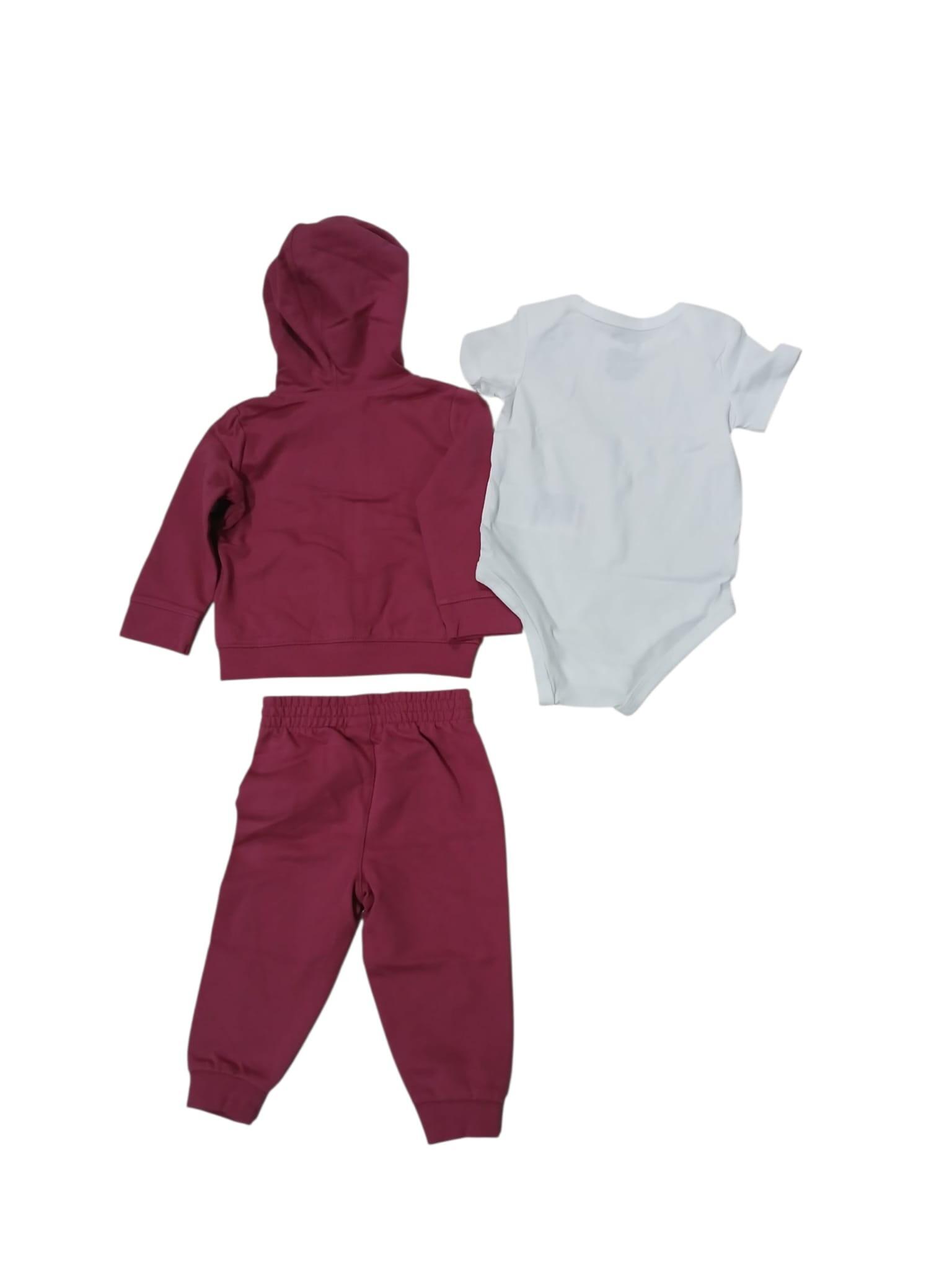 Tuta bambina nike club set - fucsia 2/2