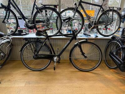 Tweedehands gazelle orange plus, zwart