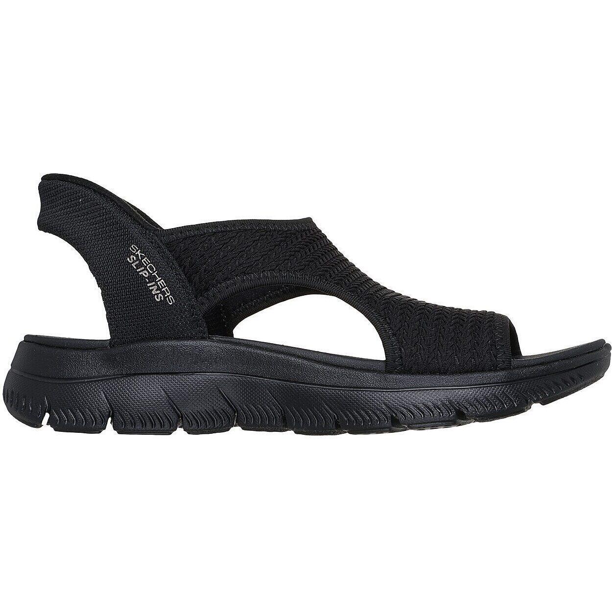 Sandalias Skechers Summits - Sweetly Ev, Negro, Mujer 3/5