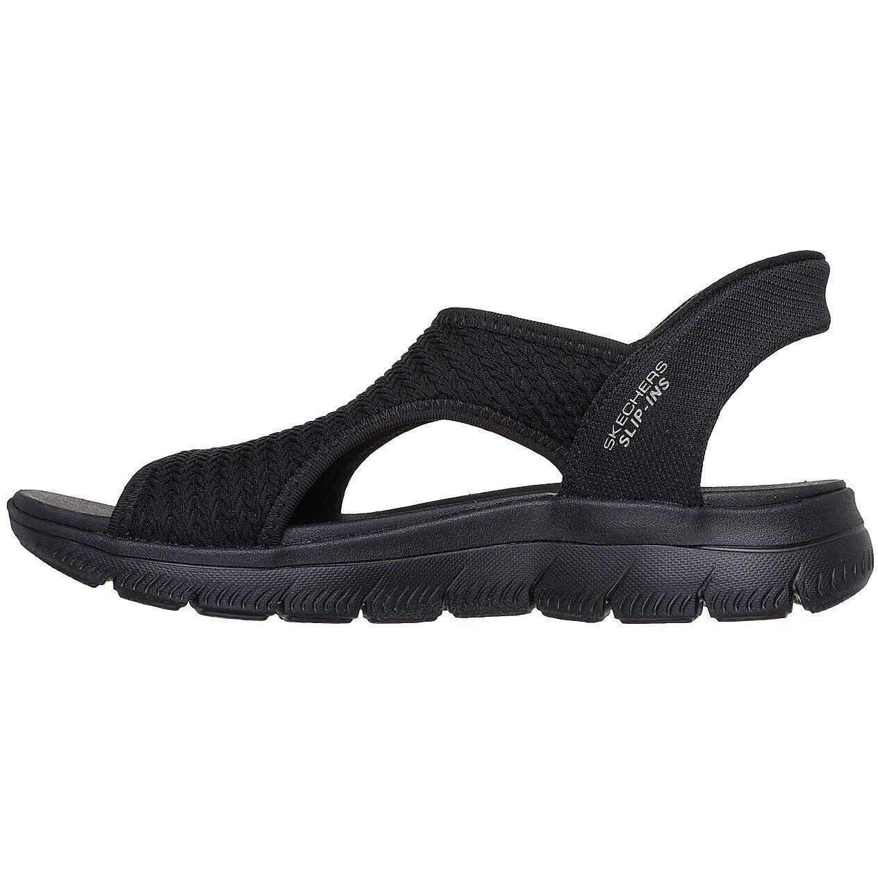 Sandalias Skechers Summits - Sweetly Ev, Negro, Mujer 5/5
