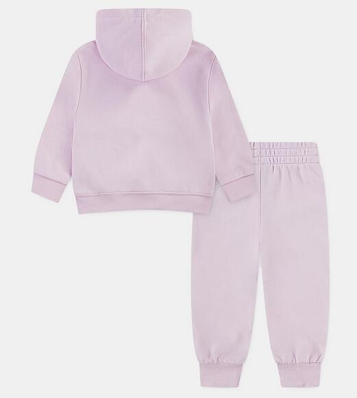 Tuta bambina jordan jdn mj brkln ft po set - rosa 2/3