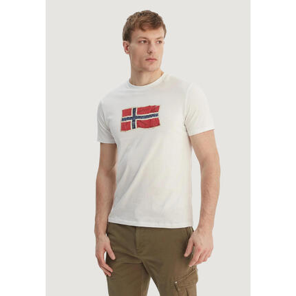 Koszulka crop top Mężczyzna NAPAPIJRI S-MAHSA SS