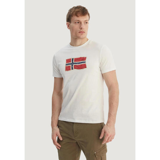 Koszulka crop top Mężczyzna NAPAPIJRI S-MAHSA SS