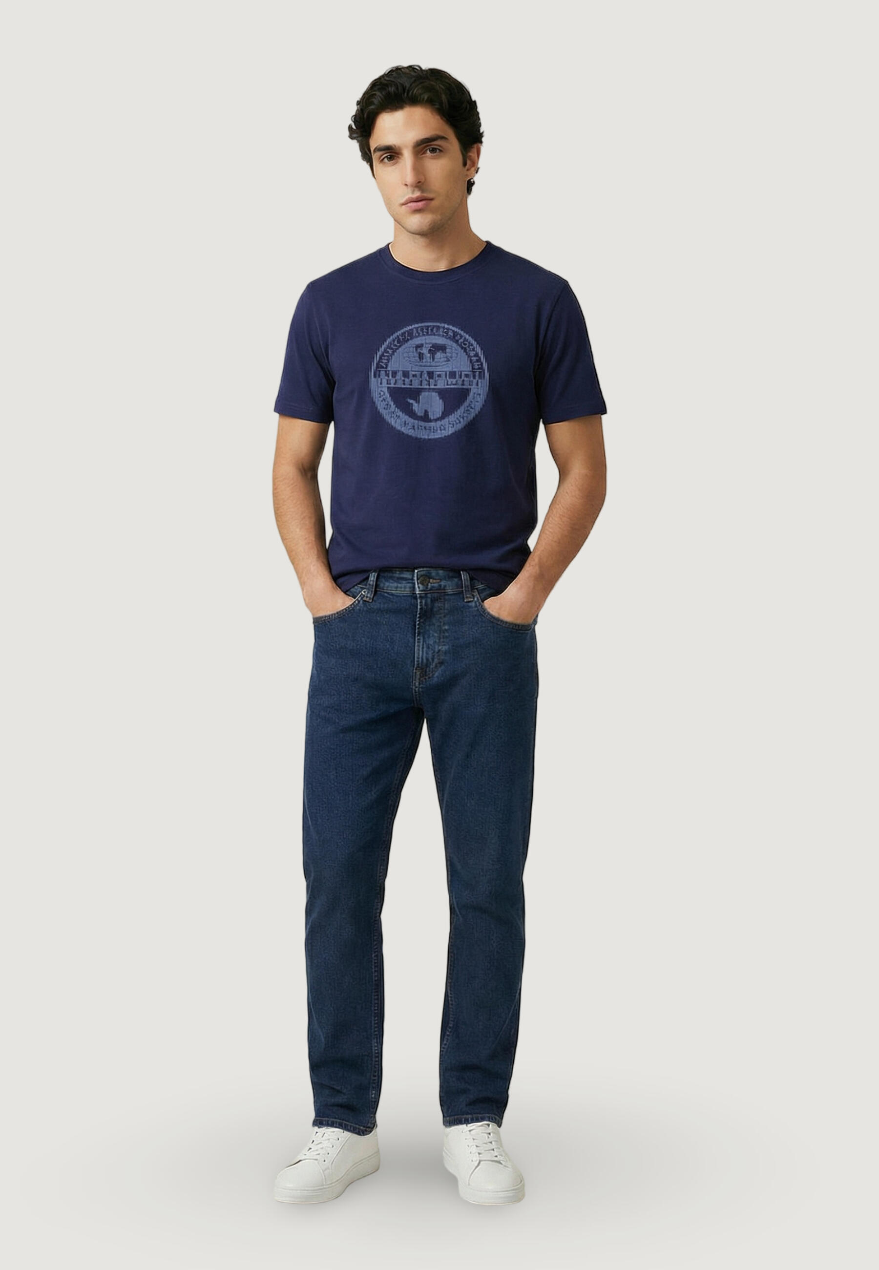 Camiseta crop-top S-MAHSA SS HOMBRE 3/5