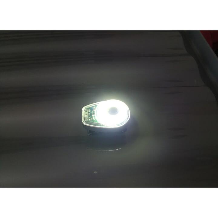 Lampa frontala Carsons Egg, reincarcabila USB, 6 moduri