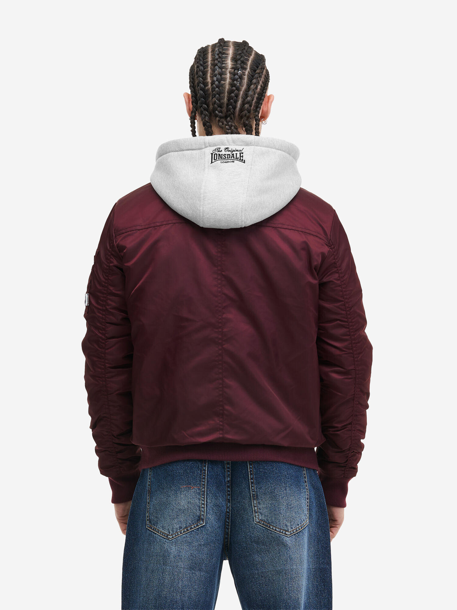 LONSDALE Herren Jacke mit Kapuze schmale Passform CLIFTON ALL SEASONS 5/6