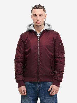 Lonsdale herenjas met capuchon slim fit clifton alle seizoenen