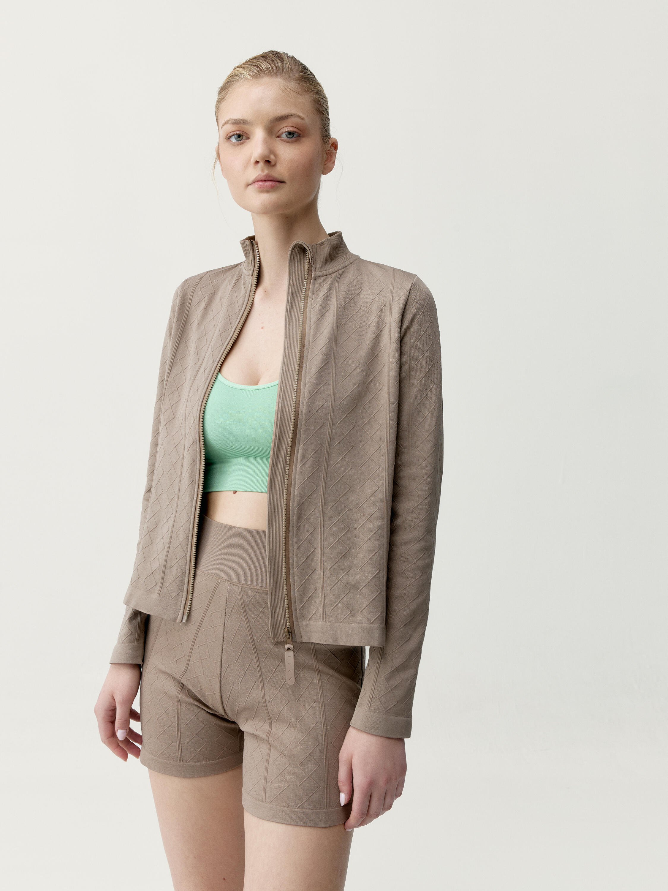 Veste de sport zippée Performance Athleisure ARES 3/4