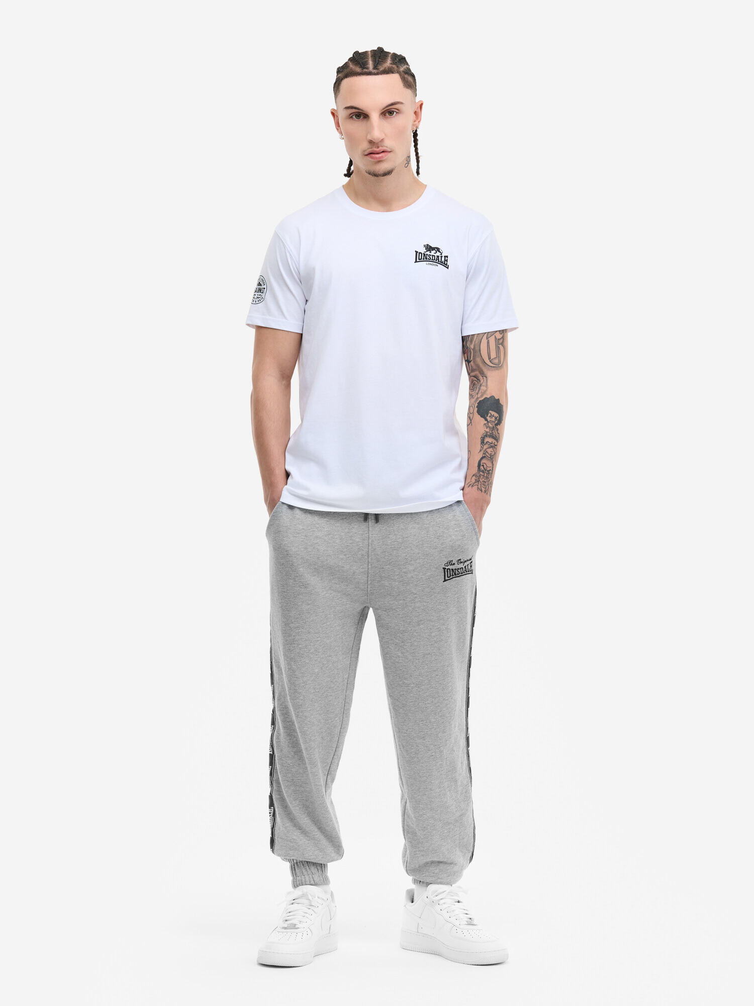 Cotton T-shirt Lonsdale Warlingham 3/7