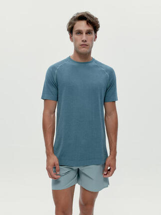 Naadloos sport-T-shirt voor heren Nyong Seamless