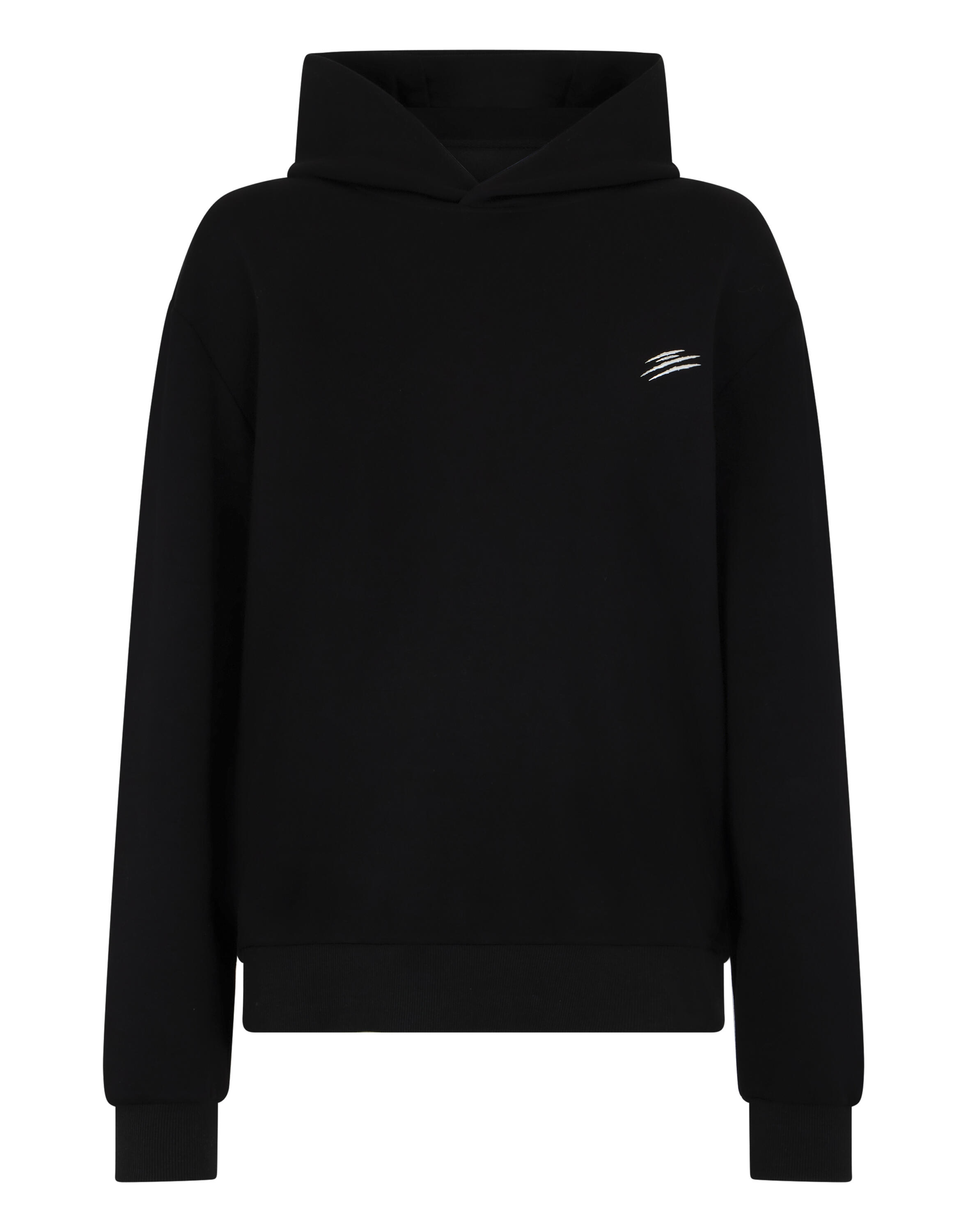 Fleece Hoodie Chrome Scratch 3/5