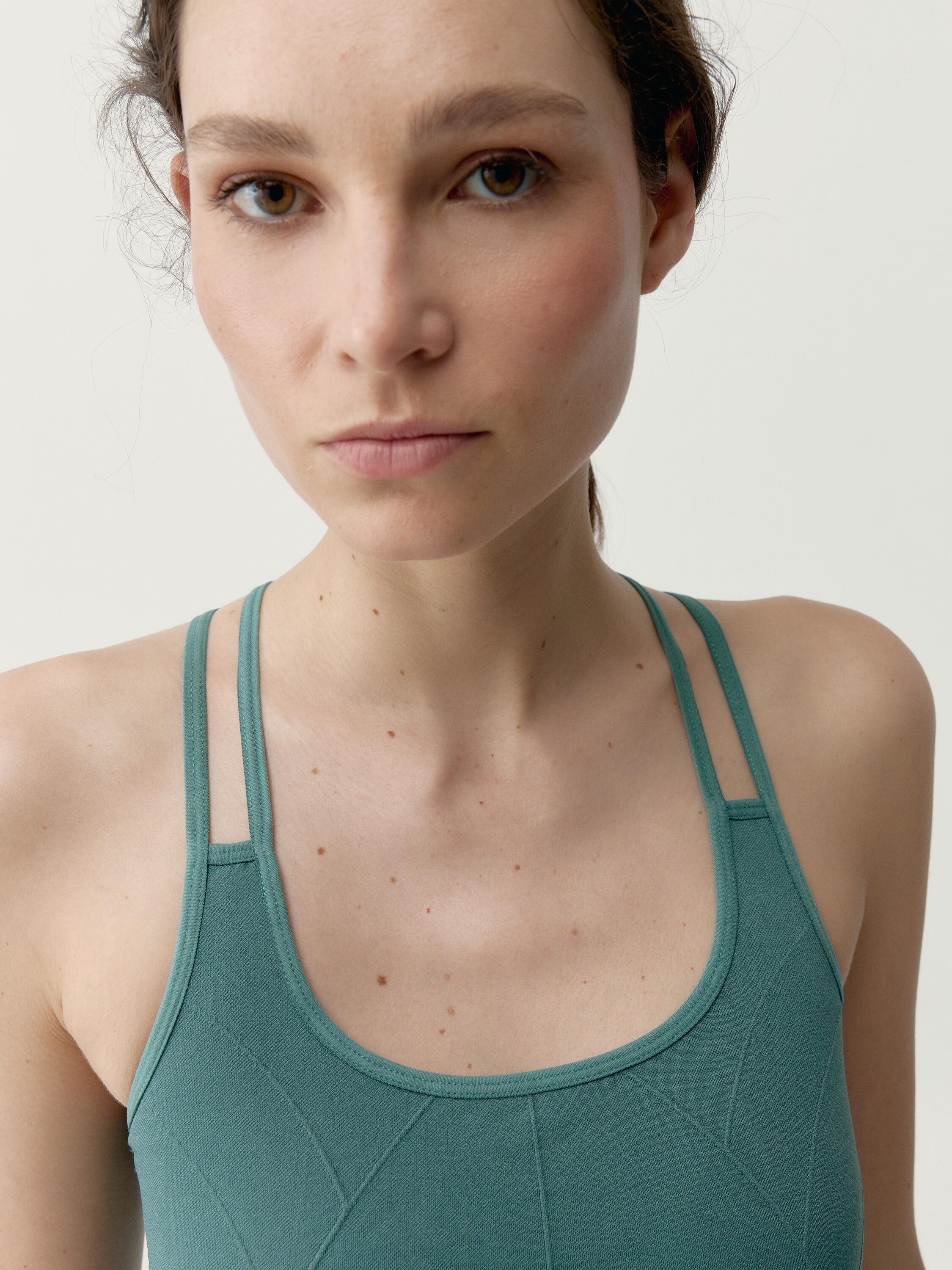 Clio Seamless korte sport jumpsuit voor dames 3/6