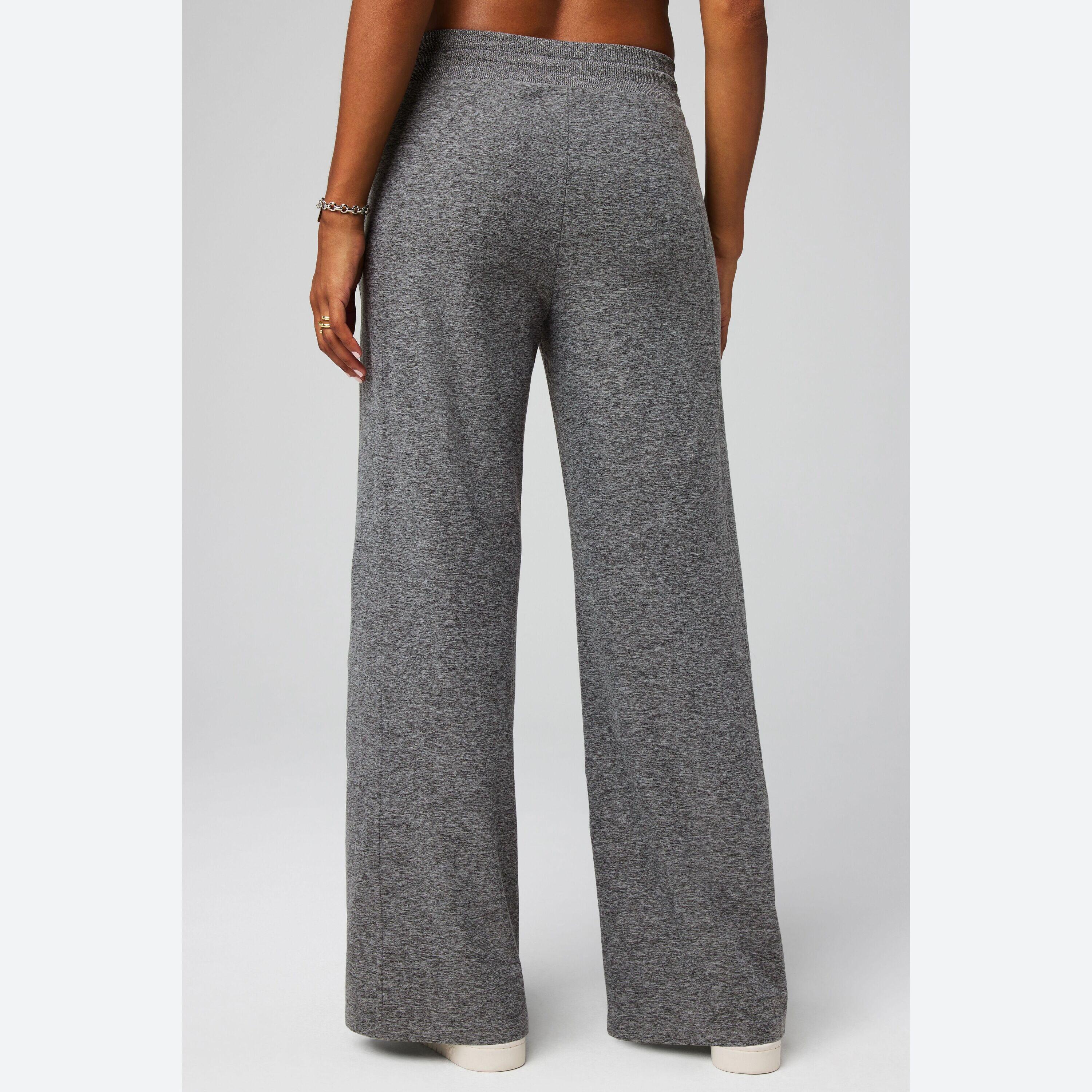 Pantalon Femme Cloud Jersey Wide Leg Pant Avec Jambe Large 3/5