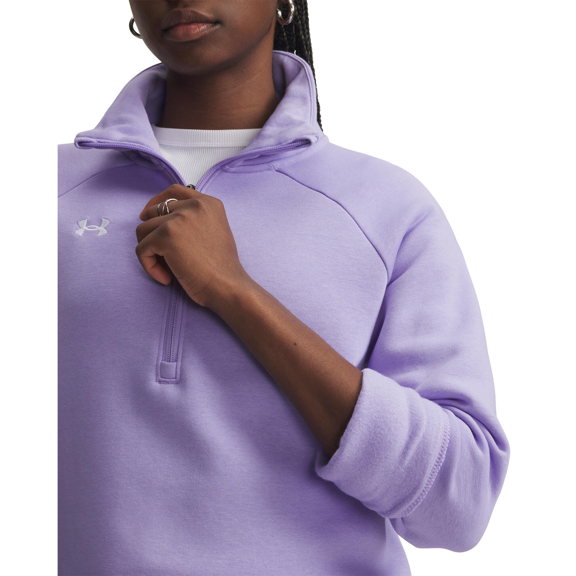 Under Armour Damen Pullover Rival Fleece 1/2-Zip 1379492 4/9