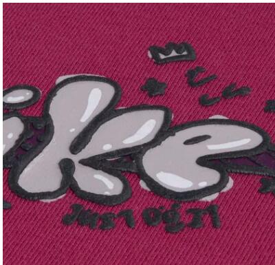Tuta bambina nike cargo french terry - fucsia 4/4