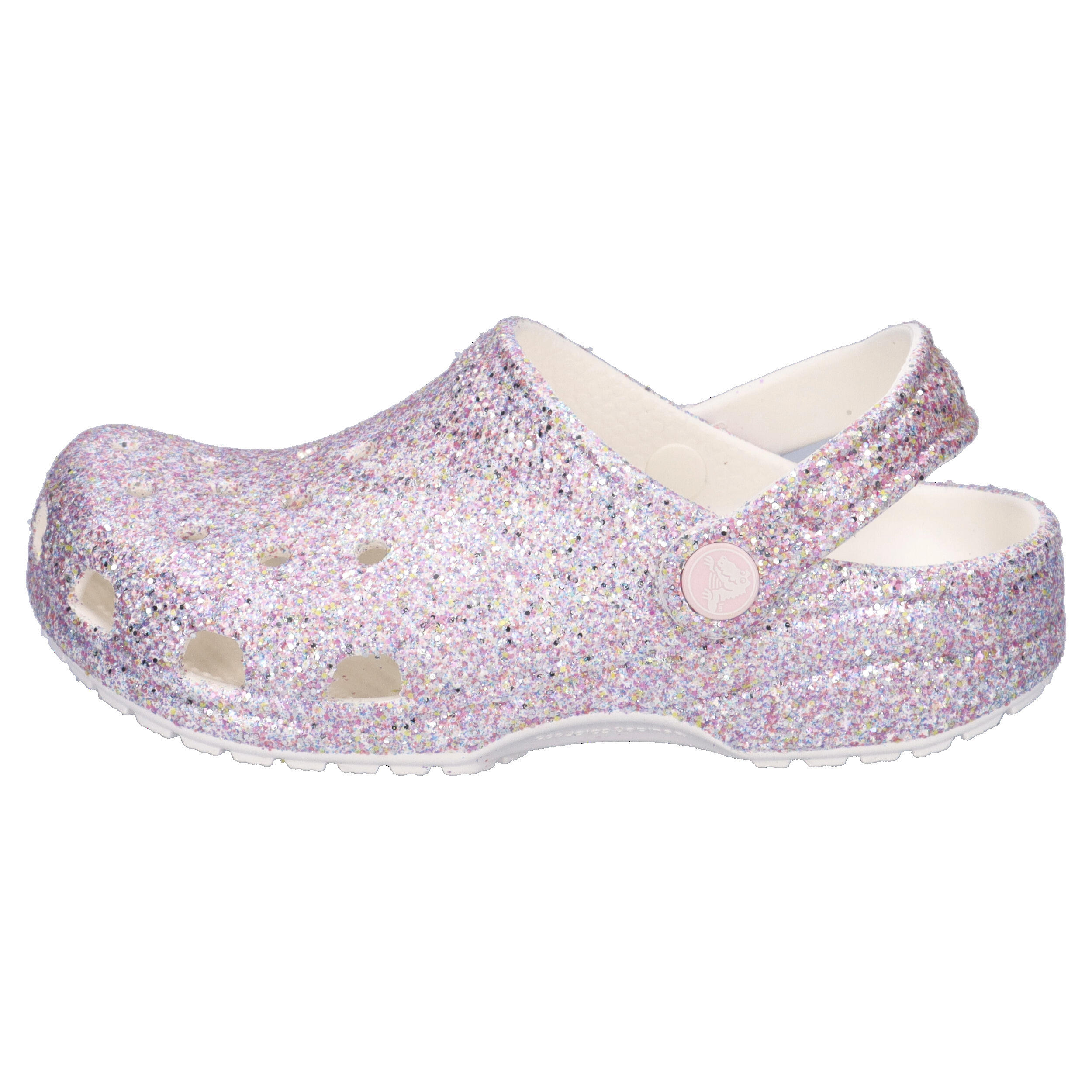 Crocs Kinder Sandale Classic Fantasy Glitter Clog K 212561 2/7