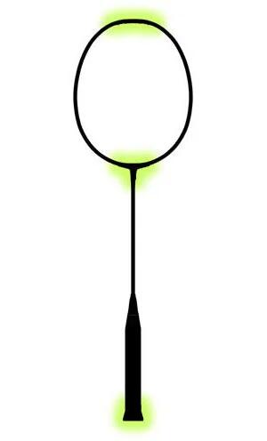 Badmintonracket Yonex Astrox 88 Play, Hoofd-zwaar, Medium Flex 5/7