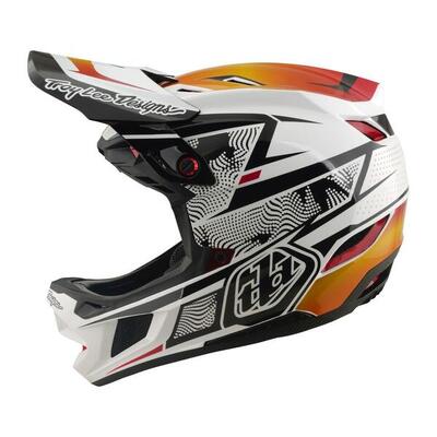 Casco MTB D4 Composite - Lined Up - Bianco