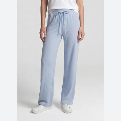 Damesbroek cloud jersey wide leg pant met wijd uitlopende pijpen
