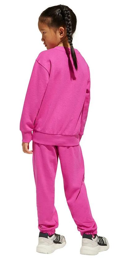 Tuta bambina adidas essentials - fucsia 2/7