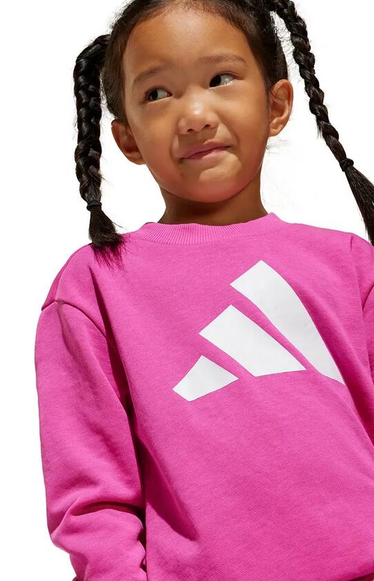 Tuta bambina adidas essentials - fucsia 4/7