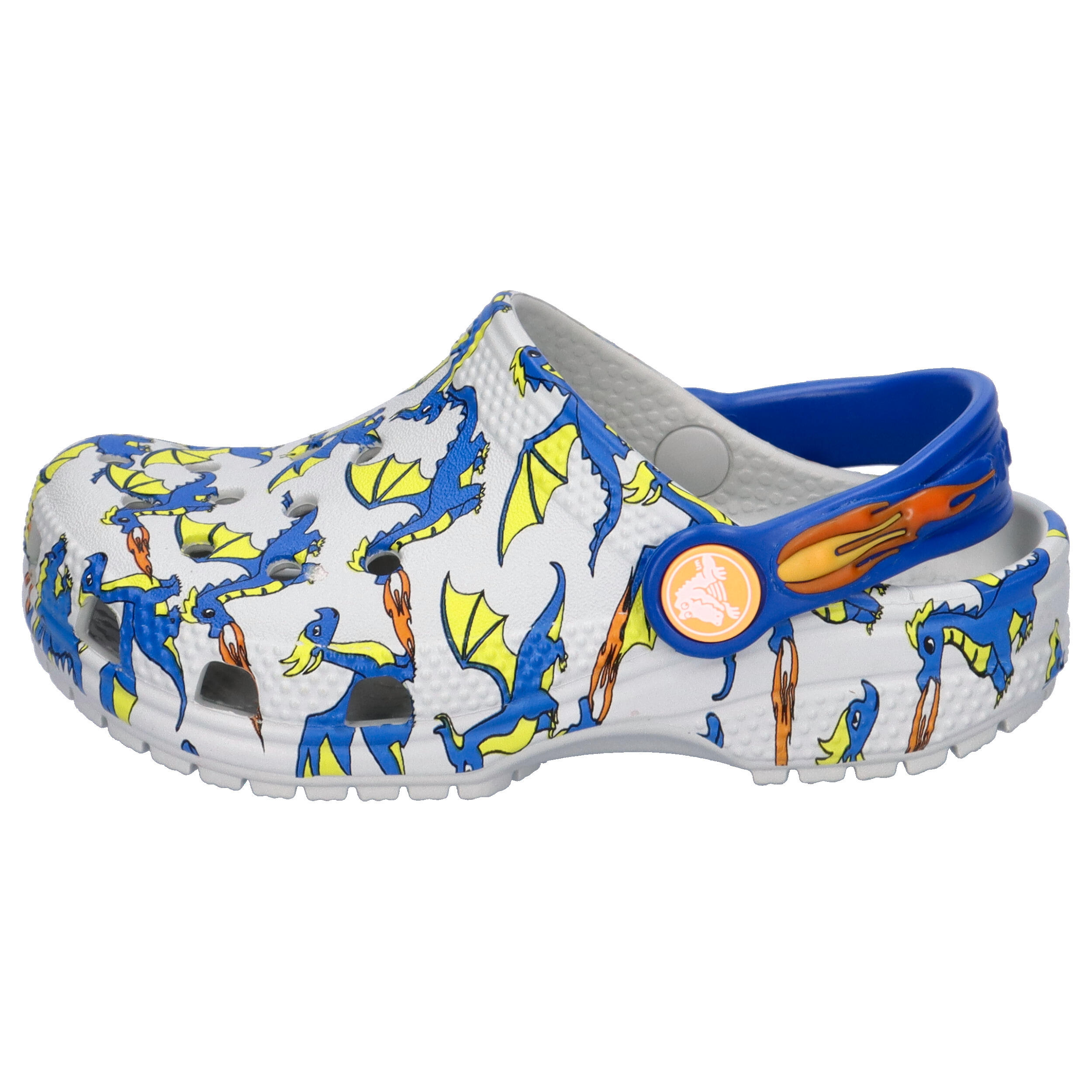 Crocs Kinder Sandale Classic Dragon Graphic Clog T 212514 10/15