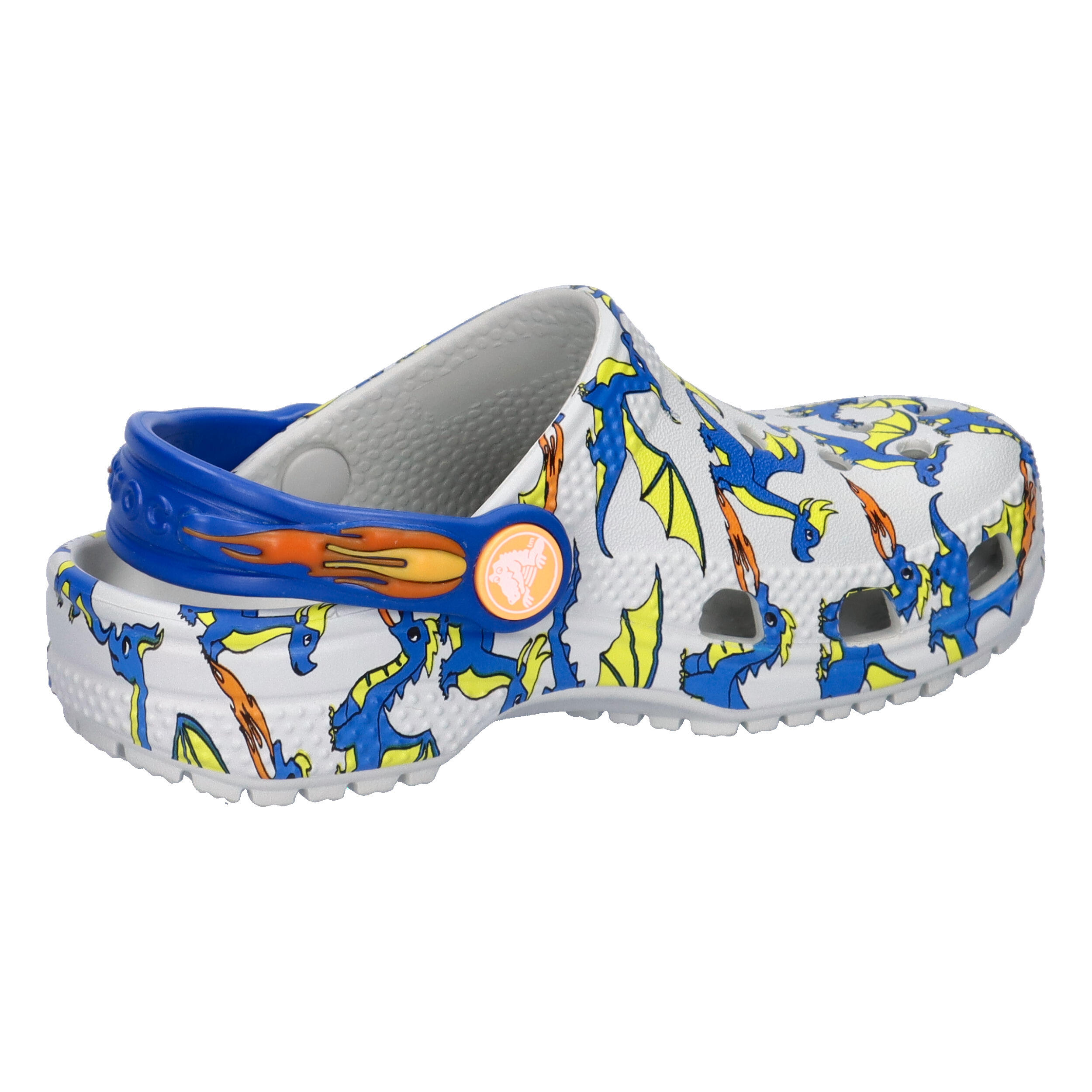Crocs Kinder Sandale Classic Dragon Graphic Clog T 212514 15/15